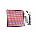 Lampa Crestere Plante, Flippy, Model Keel Edge, 500 LED, 85-265 V, 45 W, Spectru Alb Cald, Rosu si Albastru, 30 x 30