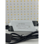 Lampa Crestere Plante, Flippy, Model Keel Edge, 500 LED, 85-265 V, 45 W, Spectru Alb Cald, Rosu si Albastru, 30 x 30