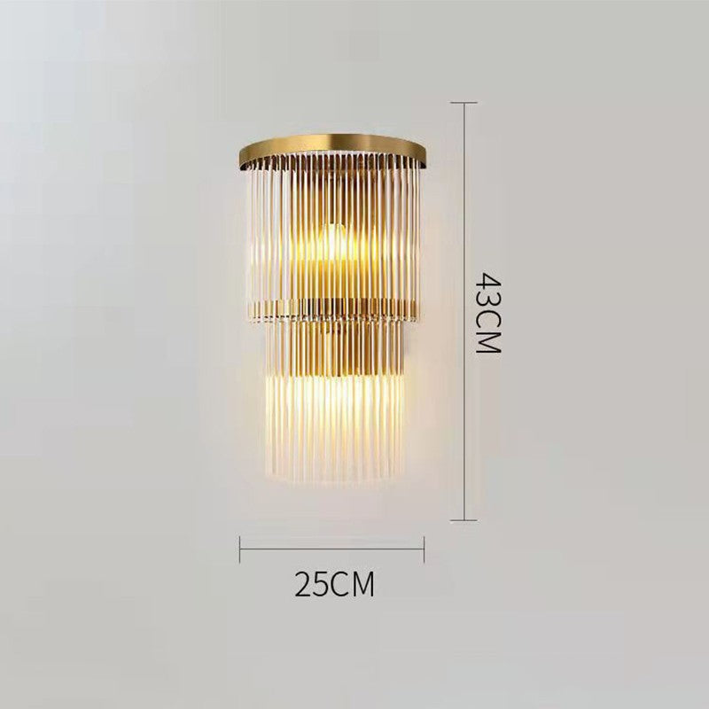 Lampa de Perete in Interior, Flippy, Lampa de Lux pentru Decor de Interior, Corp de Iluminat Tip aplica, din Inox Auriu