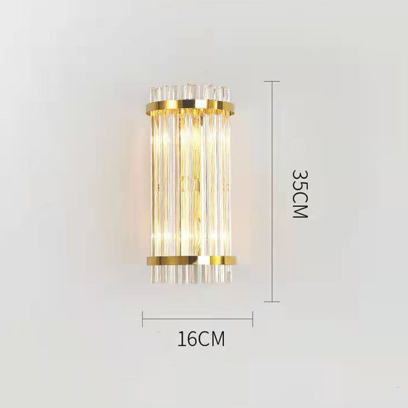 Lampa de Perete in Interior, Flippy, Lampa de Lux pentru Decor de Interior, Corp de Iluminat Tip aplica, din Inox Auriu