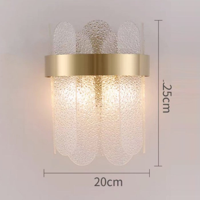 Lampa de Perete in Interior, Flippy, Lampa de Lux pentru Decor de Interior, Corp de Iluminat Tip aplica, din Inox Auriu