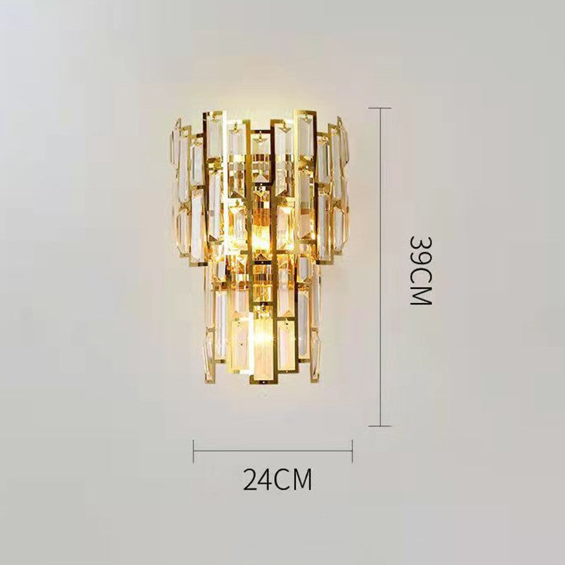 Lampa de Perete in Interior, Flippy, Lampa de Lux pentru Decor de Interior, Corp de Iluminat Tip aplica, din Inox Auriu