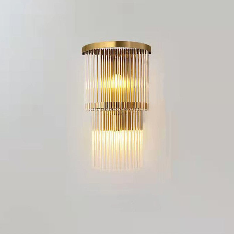 Lampa de Perete in Interior, Flippy, Lampa de Lux pentru Decor de Interior, Corp de Iluminat Tip aplica, din Inox Auriu