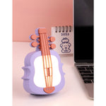 Lampa de Veghe, Flippy, cu Protectie pentru Ochi, Model Violina, Lumina Calda, Incarcare USB, ABS, 14.3x5x9.9 cm, Mov/