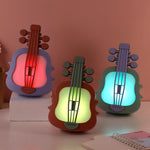 Lampa de Veghe, Flippy, cu Protectie pentru Ochi, Model Violina, Lumina Calda, Incarcare USB, ABS, 14.3x5x9.9 cm,