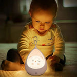 Lampa de Veghe, Flippy, Portabila, cu 2 Moduri de Functionare, Silicon Non-Toxic, Reincarcabila USB, Senzor Miscare,