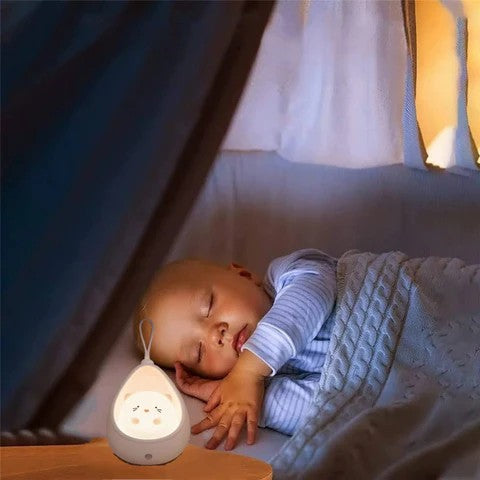 Lampa de Veghe, Flippy, Portabila, cu 2 Moduri de Functionare, Silicon Non-Toxic, Reincarcabila USB, Senzor Miscare,