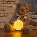 Lampa de veghe in forma de luna cu stele 3D Moon Light, Acumulator integrat, alimentare USB, stand din plastic inclus,