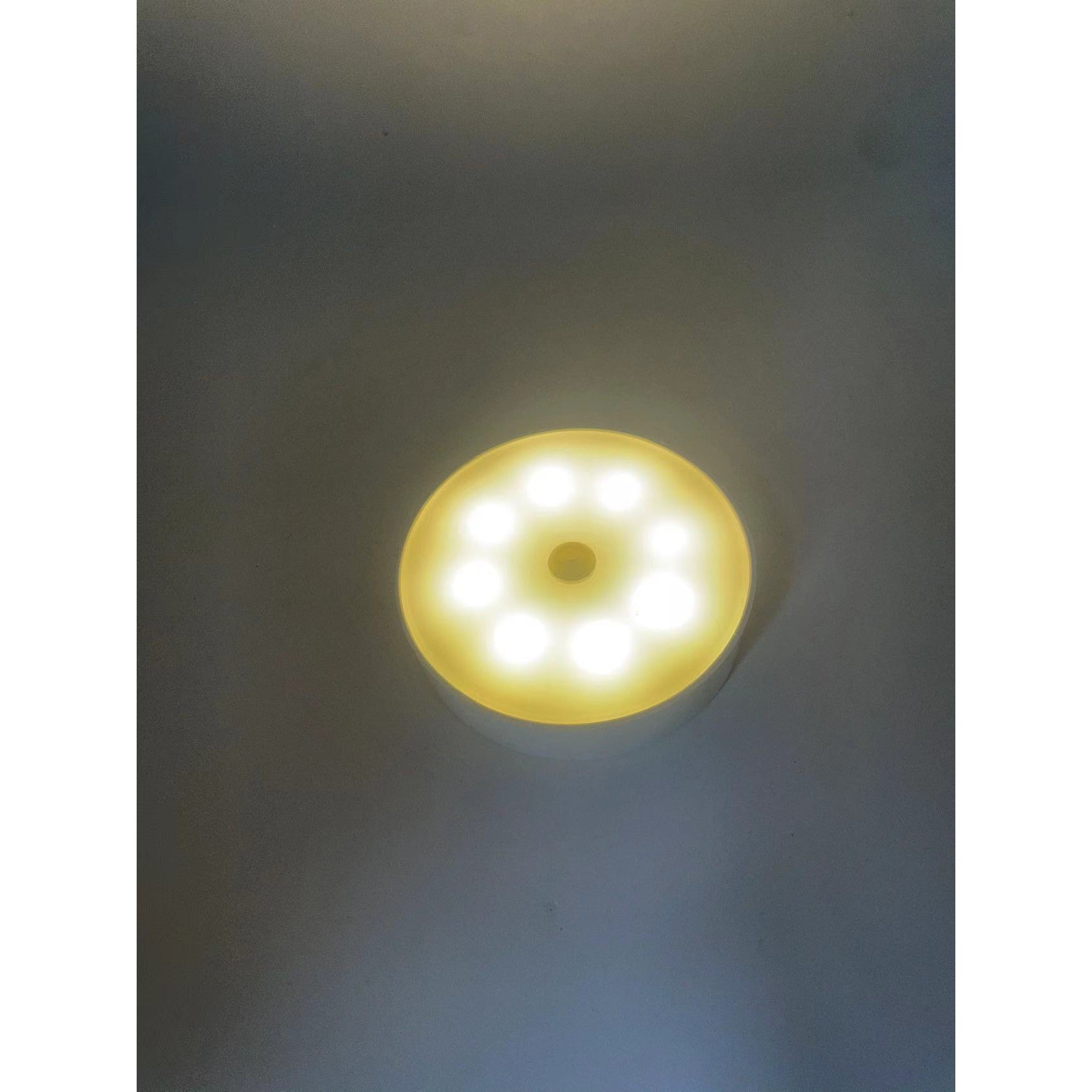 Lampa de Veghe LED, Flippy, cu Senzor de Miscare, Lumina Alba Calda si Rece, Incarcare USB, 0.6W, 300mAh, Design