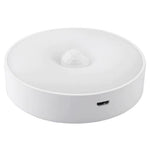 Lampa de Veghe LED, Flippy, cu Senzor de Miscare, Lumina Alba Calda si Rece, Incarcare USB, 0.6W, 300mAh, Design