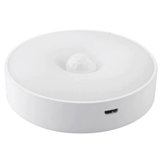 Lampa de Veghe LED, Flippy, cu Senzor de Miscare, Lumina Alba Calda si Rece, Incarcare USB, 0.6W, 300mAh, Design