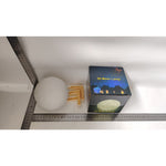 Lampa de veghe luna 3D Moon Light, lumina LED alb cald, alimentare baterii, fara acumulator, stand din plastic inclus,