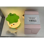 Lampa de Veghe pentru Copii, Flippy, din Silicon, Senzor Tactil, Model Pui, Lumina Calda, Protectie pentru Ochi,