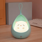 Lampa de veghe portabila cu 2 moduri de functionare Flippy, silicon non-toxic, reincarcabila USB, senzor miscare,