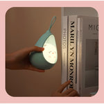 Lampa de veghe portabila cu 2 moduri de functionare Flippy, silicon non-toxic, reincarcabila USB, senzor miscare,