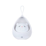 Lampa de Veghe, Flippy, Portabila, cu 2 Moduri de Functionare, Silicon Non-Toxic, Reincarcabila USB, Senzor Miscare,