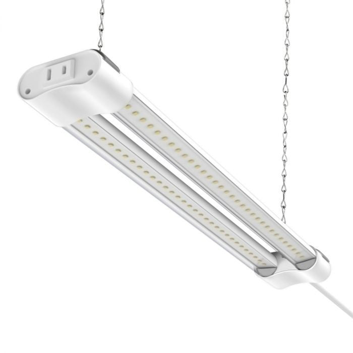 Lampa dubla pentru cresterea plantelor Flippy, 50 cm, T5, tehnologie LED, nu afecteaza plantele, potrivit pentru