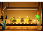 Lampa dubla pentru cresterea plantelor Flippy, 50 cm, T5, tehnologie LED, nu afecteaza plantele, potrivit pentru