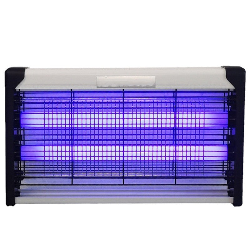Lampa Electrica Anti Insecte, Flippy, Lumina Neon, 2 tuburi cu putere de 30W, Suspensie Perete, Carcasa din Plastic