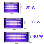 Lampa Electrica Anti Insecte, Flippy, Lumina Neon, 2 tuburi cu putere de 40W, Suspensie Perete, Carcasa din Plastic