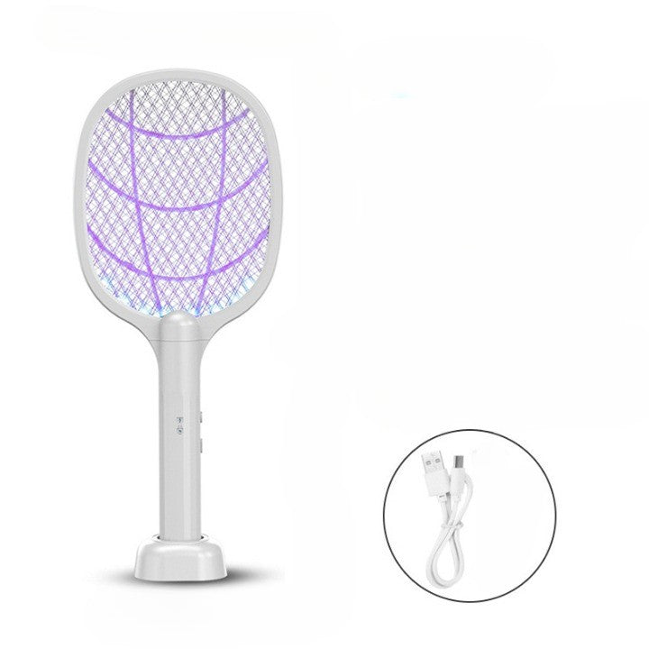 Lampa Electrica Impotriva Tantarilor, Flippy, 42.5 x 18 x 7.5 cm, Reincarcabila cu Cablu USB Inclus, Plasa din