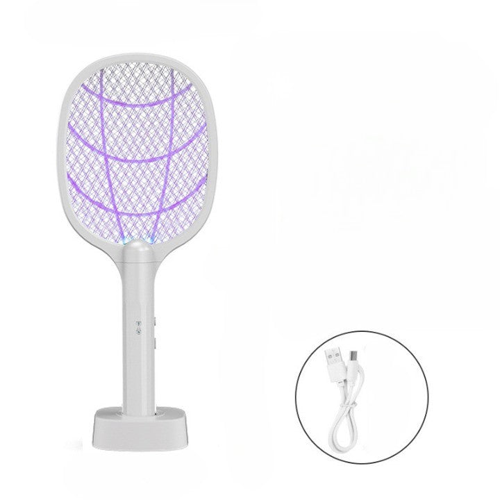 Lampa Electrica Impotriva Tantarilor, Flippy, 43 x 18 x 9.2 cm, Reincarcabila cu Cablu USB Inclus, Plasa din Aluminum