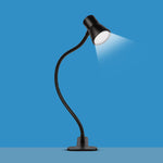 Lampa LED de birou flexibila cu clema/ USB/ 500lm reglaj intensitate si temperatura de culoare/ negru Phenom 20258
