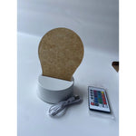 Lampa LED decorativa, Flippy, 3D, cu text "I love you", doua moduri de alimentare USB si baterii, 20 cm inaltime, din