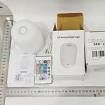 Lampa LED Reincarcabila, Flippy, Control tactil, Lumina in 3 culori albe, Lampa pentru Dormitor, 16 Culori RGB, Lumina