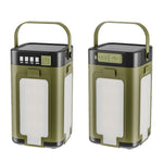 Lampa pentru Camping, Flippy, Lampa LED, Reincarcabila Solar si cablu TYPE-C, Tip Felinar 4 Laturi si Lanterna in Baza,