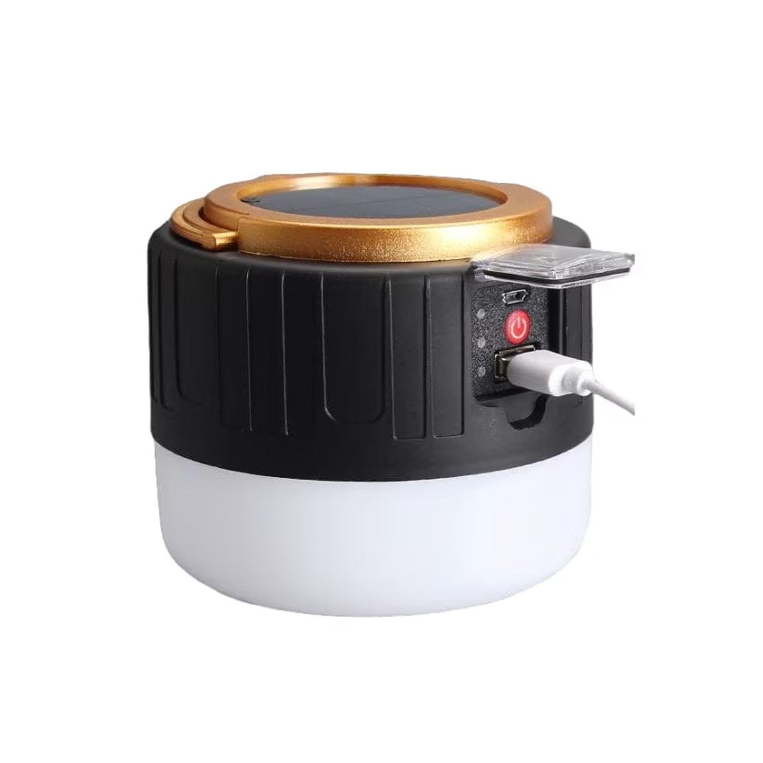 Lampa Portabila, Flippy, Incarcare Solara + USB, Afisaj Inteligent al Bateriei, Raza de Actiune 32 mp, 6x9x11 cm, 3