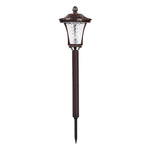 Lampa solara cu prindere in pamant, Flippy, inaltime 65 cm, Alb Rece