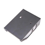 Set 4 Lampi Solare Led pentru Gradina, Flippy, Model Geometric, 11.8 x 8.6 x 5 cm, Buton On-Off, Alb Rece, Negru/Alb