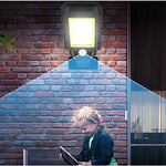 Lampa Solara De Exterior LED Flippy, 23 cm x 11.5 cm, 3072 Lumeni 128 COB LED 25.6 W - echivalent 205 W bec