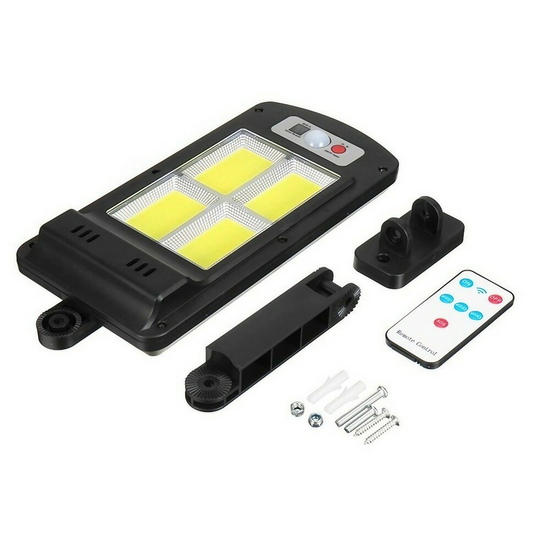 Lampa Solara De Exterior LED Flippy, 23 cm x 11.5 cm, 3072 Lumeni 128 COB LED 25.6 W - echivalent 205 W bec