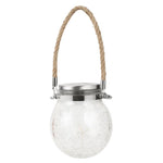 Lampa solara decorativa pentru exterior Flippy, IP65, 20 LED-uri, 600mAh, 14 x 12 cm, cu agatatoare, model borcan