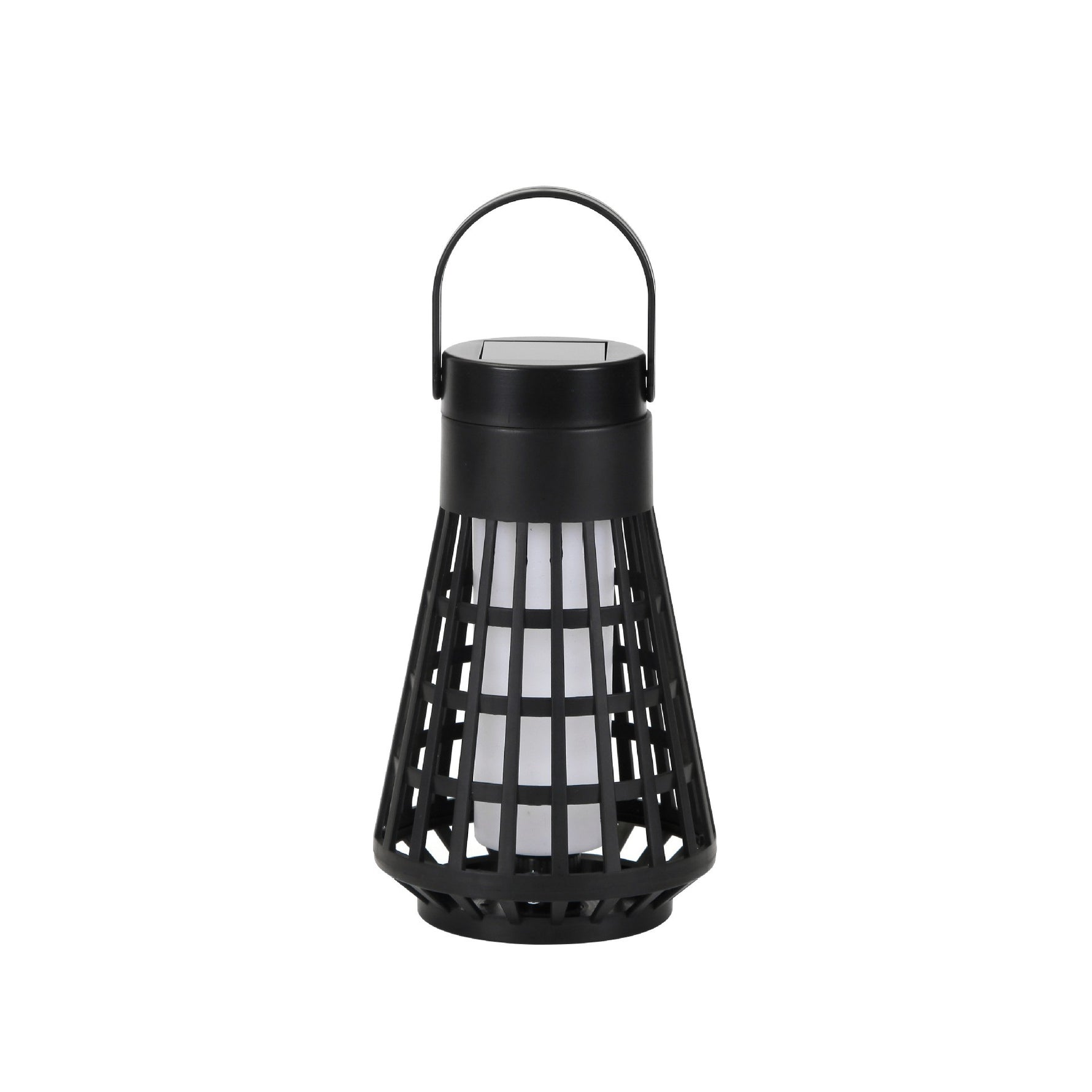 Lampa Solara pentru Gradina, Flippy, Reincarcabila de la Soare, Model Felinar, Portabila cu Picior, Lumina Calda, 12