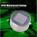 Set 10 Lampi Solare Led pentru Gradina, Flippy, 5.5 x 36.5 cm, Buton On-Off, Lumina Alb Rece, Argintiu