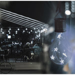 Lampa Solara LED Decorativa sub forma de Bulb, pentru exterior, suspendata, IP65, Ultron Transparent, lumina rece,