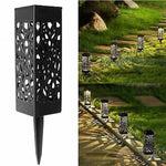 Lampa solara LED, Flippy, Set 6 Bucati, Tip Felinar, pentru Gradina, Inaltime 30.2 cm, putere 0.2W, 1.2V, 600mAh,