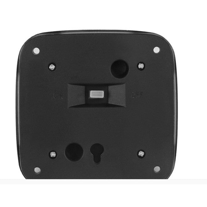 Lampa solara LED pentru gradina, Flippy, Set 4 Bucati, 8 LED-uri, Prindere de Perete / Impamantare, IP65, forma patrat,