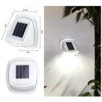 Lampa Solara LED pentru Gradina, Flippy, Set 2 Bucati, Tip Aplica pe Perete, 8.5 x 9 cm, 2V, ABS, 600mAh, Rezistent la