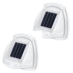Lampa Solara LED pentru Gradina, Flippy, Set 2 Bucati, Tip Aplica pe Perete, 8.5 x 9 cm, 2V, ABS, 600mAh, Rezistent la