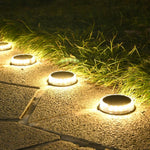 Lampa solara LED Set 4 Bucati, Flippy, Tip Spot pentru Gradina, 8 LED-uri, ABS si Policarbonat, Baterie 1.2V, 600mah,