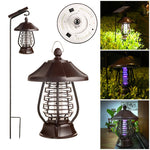 Lampa solara pentru gradina, anti-insecte, tantari, muste, UV, LED, material ABS, putere 5W, 1.2 V, autonomie 8 ore, 2