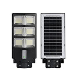 Lampa solara stradala Flippy, cu telecomanda, senzor de miscare si lumina, suport prindere, 135 LED-uri, IP65, ABS,