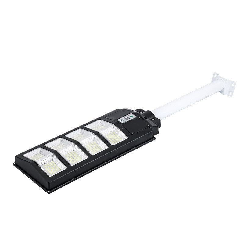 Lampa solara stradala Flippy, cu telecomanda, senzor de miscare si lumina, suport prindere, 180 LED-uri, IP65, ABS,