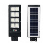 Lampa solara stradala Flippy, cu telecomanda, senzor de miscare si lumina, suport prindere, 180 LED-uri, IP65, ABS,
