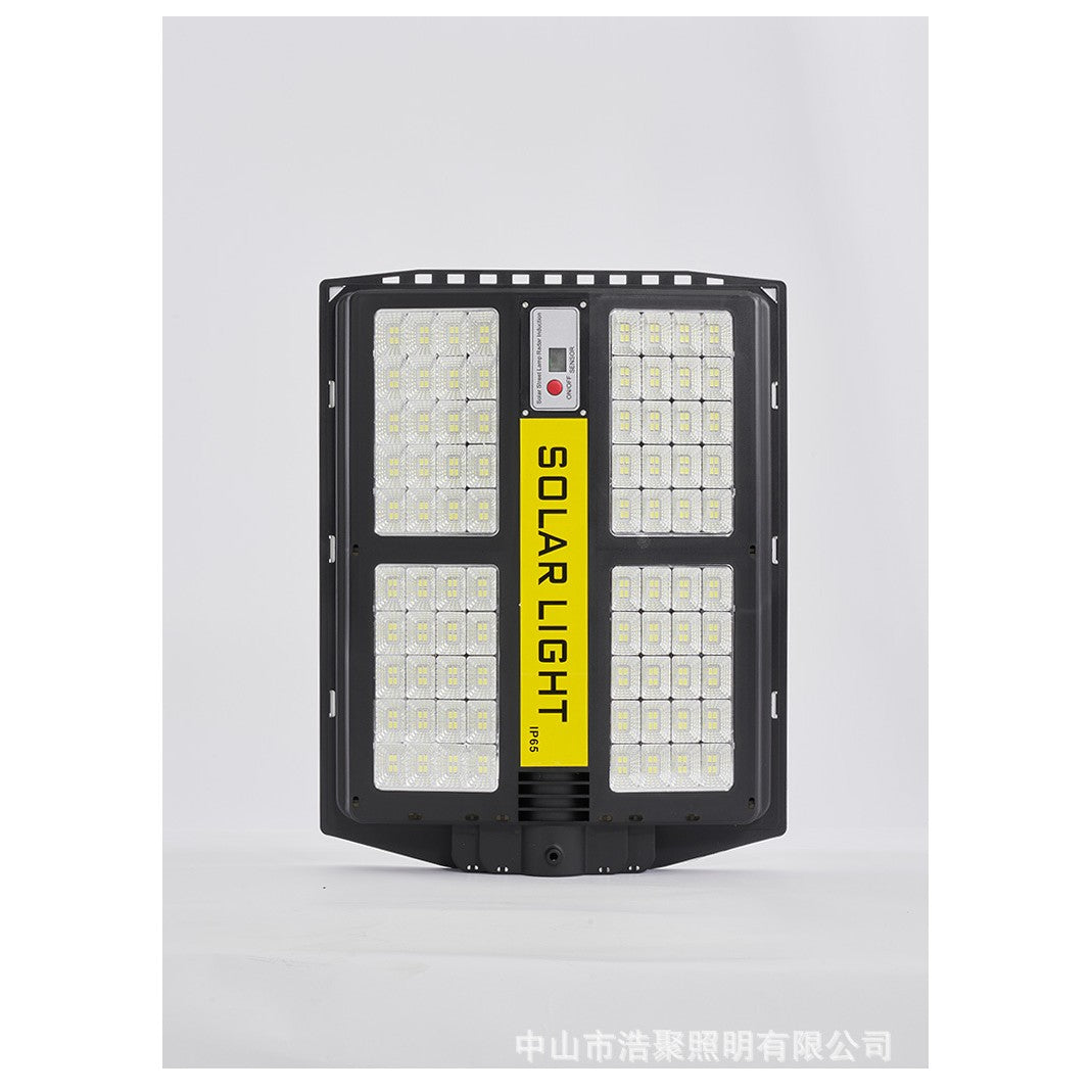 Lampa solara stradala Flippy, cu telecomanda, senzor de miscare si lumina, suport prindere, 280 LED-uri, IP65, ABS,