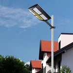 Lampa solara stradala Flippy, cu telecomanda, senzor de miscare si lumina, suport prindere, 280 LED-uri, IP65, ABS,